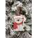 Layered Wood Cat in Hat & Scarf Ornament