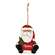 Believe & Bright Santa & Tree Wooden Ornament - 2 Asstd.