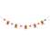 Wooden Merry Gingerbread & Peppermint Garland