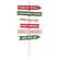 North Pole Words Primitive Signpost - 14.5"H