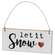 Warm Hearts Wooden Ornament - 3 Asstd.