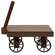 Distressed Brown Wooden Wagon