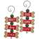 Best Dog Ever Dog Bone Trio Ornament - 2 Asstd.