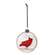 Snowy Cardinal Bulb Ornament - 2 Asstd.