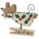 Wooden Flying Angel Mouse Clip Ornament - 3 Asstd.