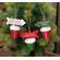 North Pole Arrow in Snowy Bucket Ornament - 3 Asstd.