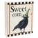 Sweet Corn Box Sign