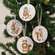 Winter Woodland Friend Round Ornament, 3”, 4 Asstd. 38894;