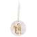 Winter Woodland Friend Round Ornament, 3”, 4 Asstd. 38894;
