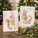38898 Warm Winter Woodland Bunny or Squirrel Box Sign. 2 Asstd. 38898;