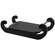 Distressed Black Wooden Sled - 15"