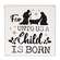 For Unto Us Nativity Silhouette Box Sign