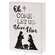 Let Us Adore Him Nativity Silhouette Box Sign