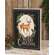Merry Christmas Deer & Cardinal Box Sign