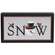 SNOW Cardinals and Friend Box Sign