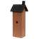 Distressed Wooden Primitive Saltbox House - 17.5"H - 3 Asstd.