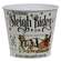 Old Fashioned Sleigh Rides White Metal Bucket