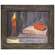 Faithful Hopeful Blessings Stacked Books Textured Framed Print - 10x8