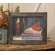 Faithful Hopeful Blessings Stacked Books Textured Framed Print - 10x8