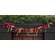 Candy Cane Rag & Bead Garland