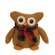 Cozy Christmas Stuffed Owl Sitter