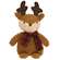 Cozy Christmas Stuffed Reindeer Sitter