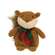 Cozy Christmas Stuffed Squirrel Sitter