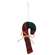 Stuffed Red & Green Plaid Candy Cane - 6.5"H - 3 Asstd.