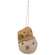 Stuffed Primitive Beige Hat Snowman Ornament