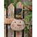 Stuffed Stiffened Believe Top Hat Snowman Hanger