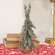 Winter Frost Pine Tree w/Red Baubles, 12"H 18468;