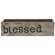 Distressed Wooden Blessed Box #35144A