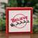 Believe Santa & Sleigh Layered Box Sign 38648Believe Santa & Sleigh Layered Box Sign 38648;
