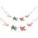 Yuletide Folklore Birds & Snowflakes Wooden Garland 38893;