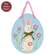 Floral Bunny with Bow Egg Hanger, #38943