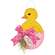 Hatching Peep Chicken with Bow Hanger, #38945