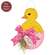 Hatching Peep Chicken with Bow Hanger, #38945