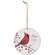 Cardinal Round Ornaments - Love, Hope, Loved 3 Asstd.