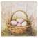 Vintage Easter Egg Basket Box Sign, #39103
