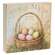 Vintage Easter Egg Basket Box Sign, #39103