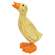 Distressed Carved Wooden Duckling, #39126