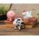 Resin Polka Dot Chicken Sitter