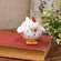 Resin Polka Dot Chicken Sitter