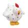 Resin Polka Dot Chicken Sitter