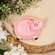 Resin Polka Dot Pink Pig Trinket Dish