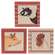 Primitive Farm Animal Portrait Box Sign - 3 Asstd.