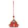 Wooden Christmas Barn Ornament 65389;