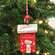 Wooden Merry Christmas House Ornament 65390;