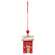 Wooden Merry Christmas House Ornament 65390;