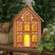 Metal Gingerbread House Luminary, 12"H 70217;